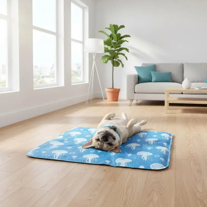 Pet Cooling Ice Mat For Dogs Cats Summer Non Toxic Self Cooling Pad For Indoor Outdoor Use