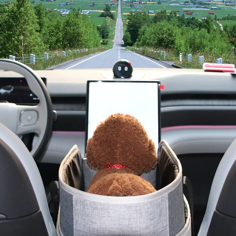 Portable Dog Car Seat Bed — Safe Travel Bed for Small Dogs & Cats