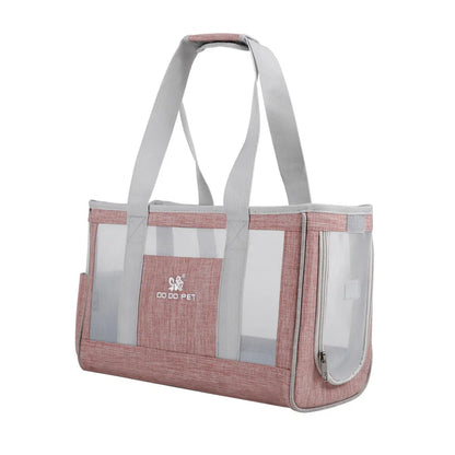 Portable Cat Carrier Bag — Breathable Travel Shoulder Bag