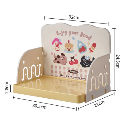 Elevated Pet Bowl Stand – Raised Feeding Station with Anti-Slip Base for Cats & Dogs