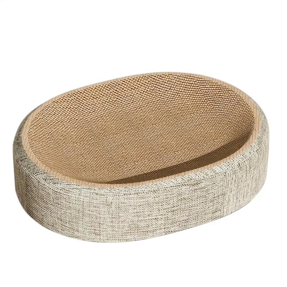 Oval Sisal Cat Scratch Pad & Sleeping Mat