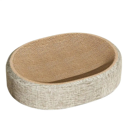 Oval Sisal Cat Scratch Pad & Sleeping Mat