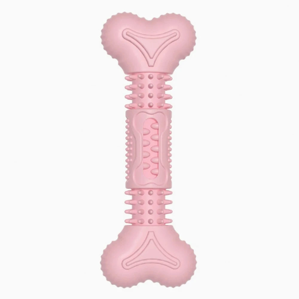 TPR Bone-Shaped Dog Teeth Cleaning Chew Toy Set