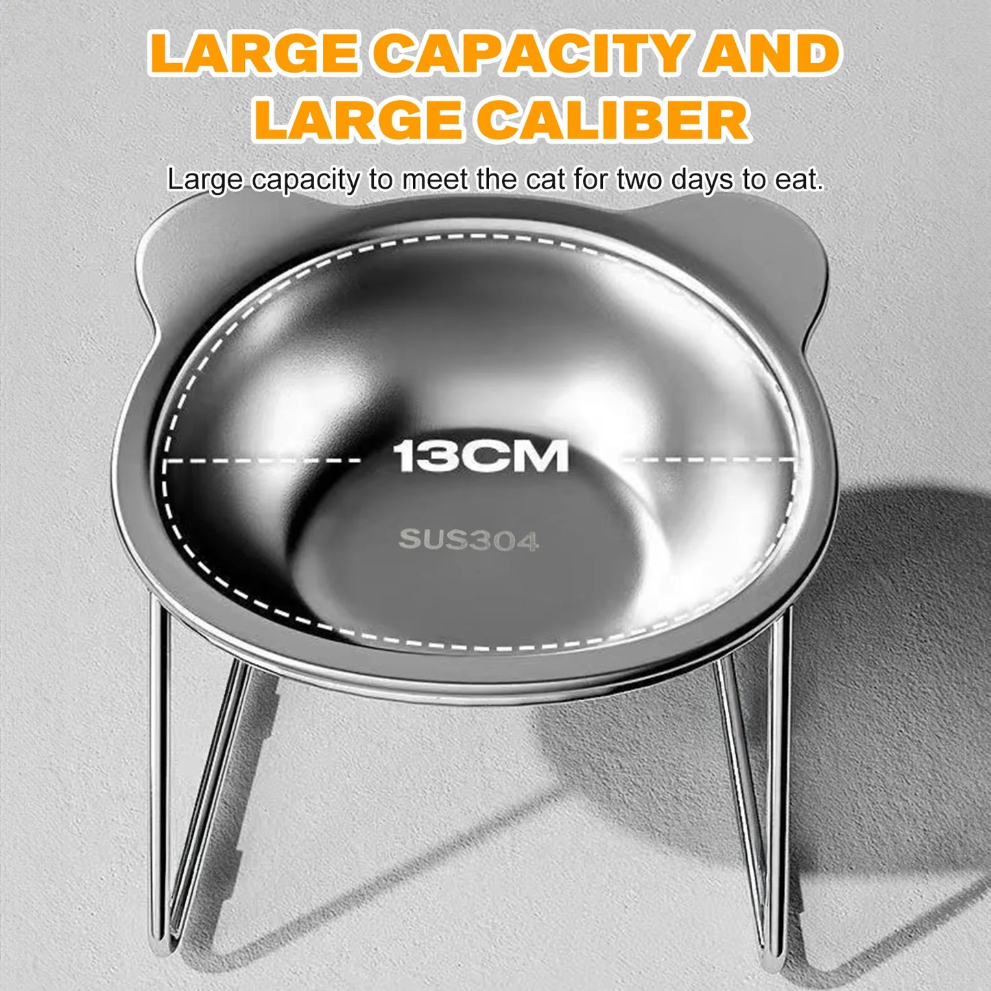 Elevated Stainless Pet Bowl