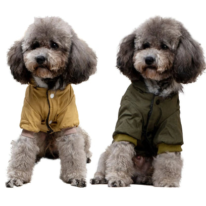 Winter Puppy Pet Dog Coat for Small Medium Dogs Thicken Warm Chihuahua Yorkies Hoodie Pets Jacket Clothing
