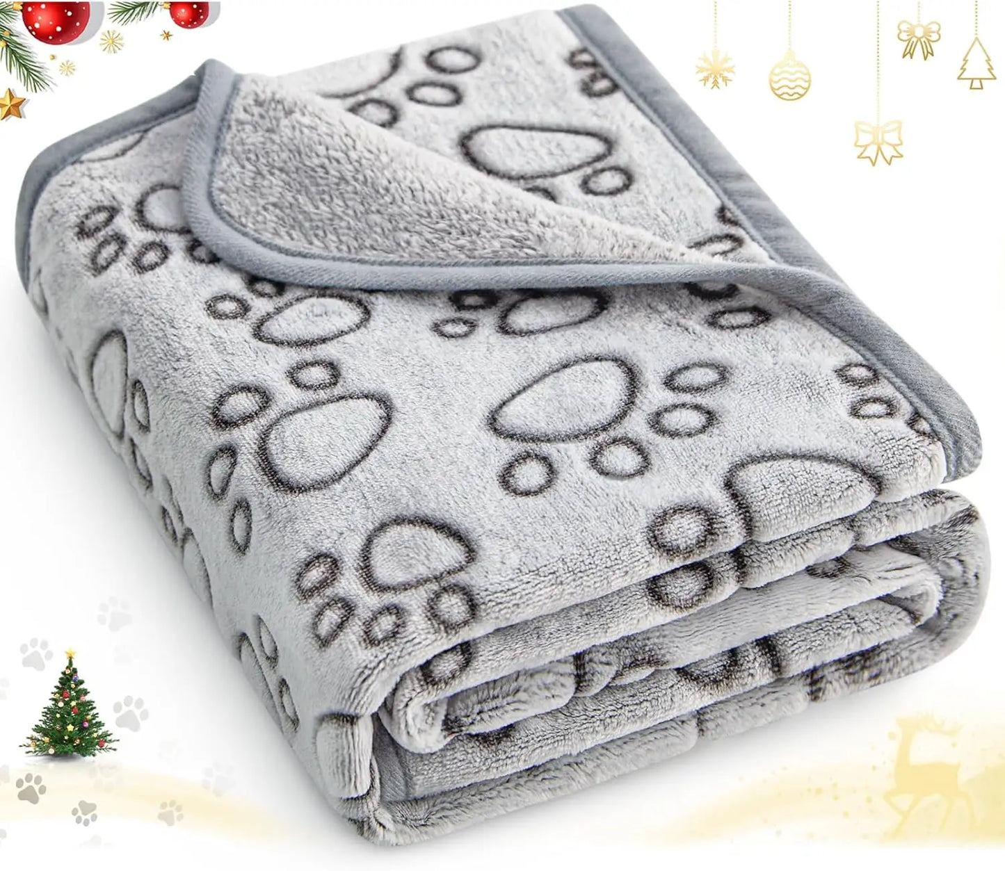 Premium Soft Pet Blanket – Washable Fleece Throw for Dogs & Indoor Cats