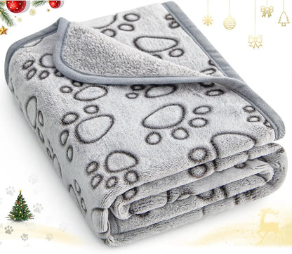 Premium Soft Pet Blanket – Washable Fleece Throw for Dogs & Indoor Cats