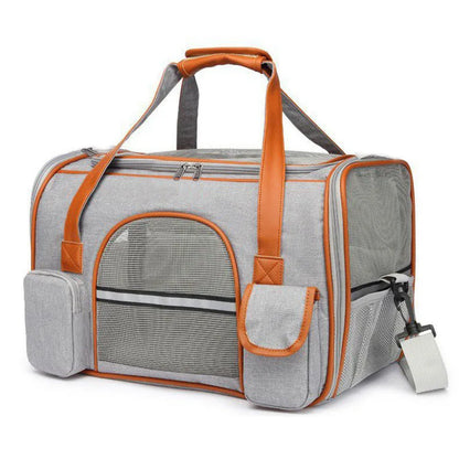 Anti-Collapse Pet Carrier Bag – Travel Handbag for Cats, Puppies & Small Pets