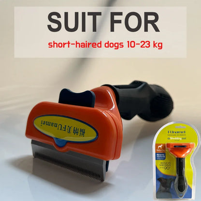 Pet Deshedding Comb Brush — For Dogs & Cats