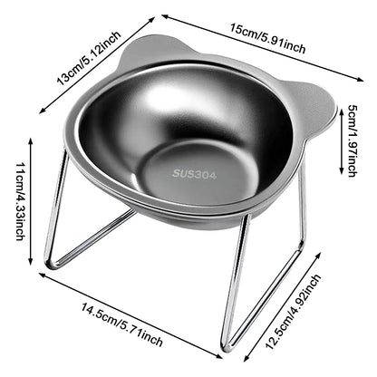 Elevated Stainless Pet Bowl