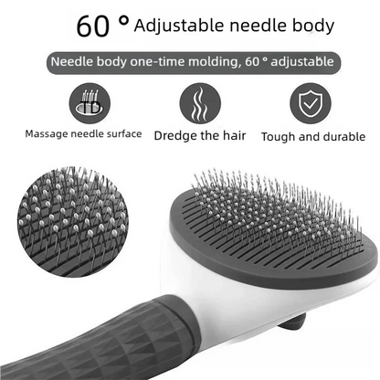 Pet Dog Brush Cat Comb Self Cleaning Pet Hair Remover For Dogs Cats Grooming Tools Pets Dematting Comb Pet Grooming Accessories