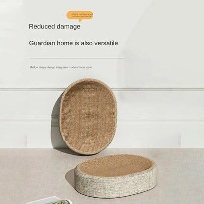 Oval Sisal Cat Scratch Pad & Sleeping Mat