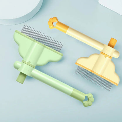 Pet Dog Brush Cat Comb Self Cleaning Pet Hair Remover For Dogs Cats Grooming Tools Pets Dematting Comb Pet Grooming Accessories
