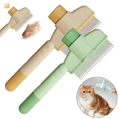 Pet Dog Brush Cat Comb Self Cleaning Pet Hair Remover For Dogs Cats Grooming Tools Pets Dematting Comb Pet Grooming Accessories