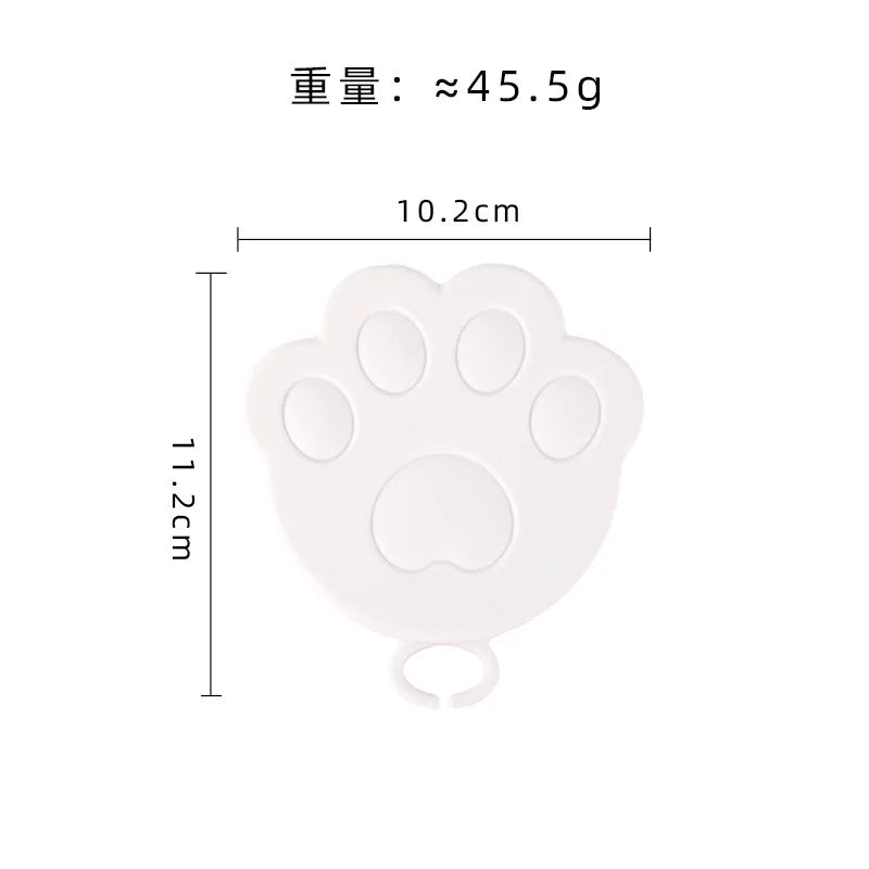 Silicone Pet Can Lid with Spoon — Reusable Food Sealer