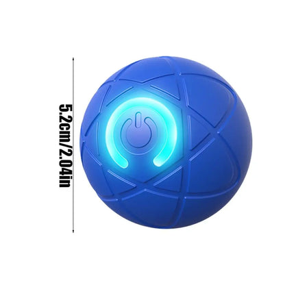 Interactive Auto-Rolling Ball Dog Toy – USB Rechargeable LED Shaky Ball for Dogs & Puppies