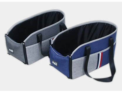 Portable Dog Car Seat Bed — Safe Travel Bed for Small Dogs & Cats