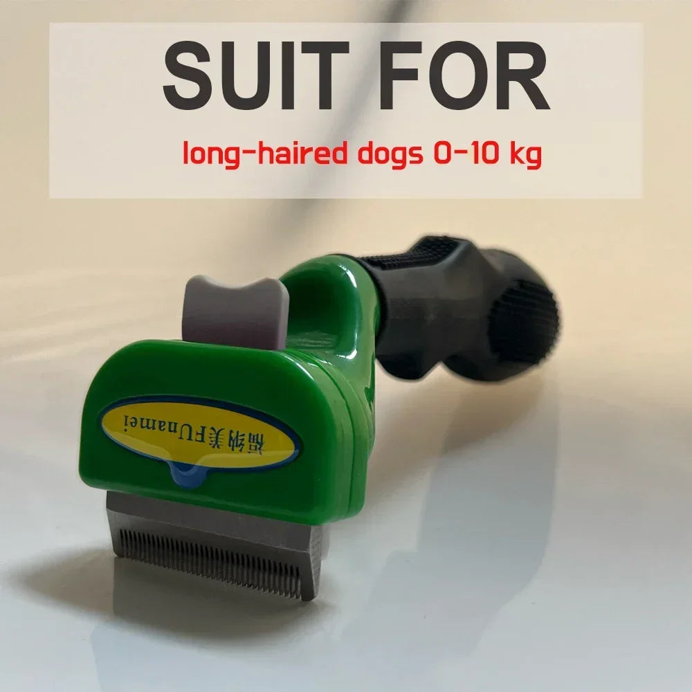 Pet Deshedding Comb Brush — For Dogs & Cats