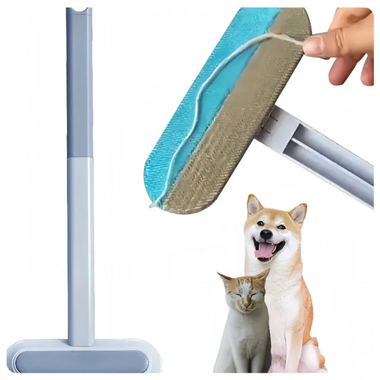3-in-1 Pet Hair Remover Brush with Long Handle