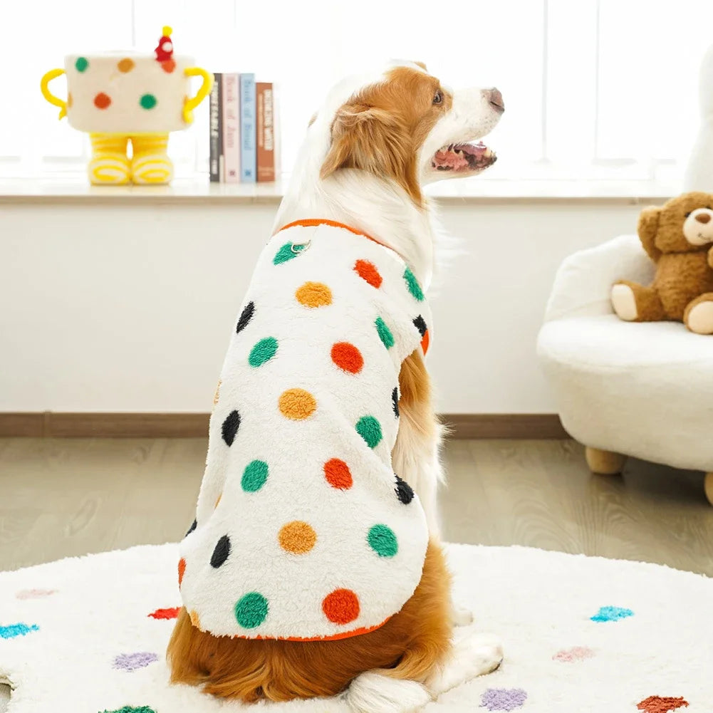 Flannel Pet Pajamas & Warm Vest Coat — For Dogs & Cats